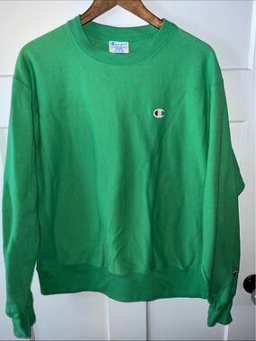 Champion Men’s Green Crewneck Sweatshirt